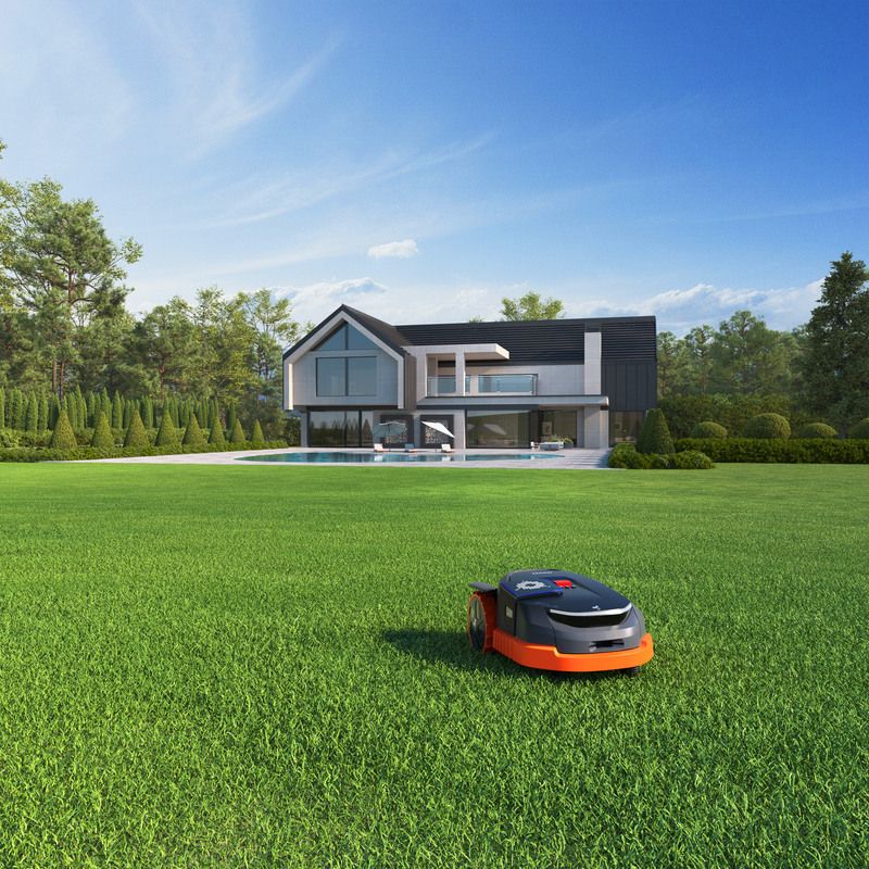 Segway Navimow X330E Mähroboter mit RTK-System, VSLAM-Technologie und Smart Home Integration