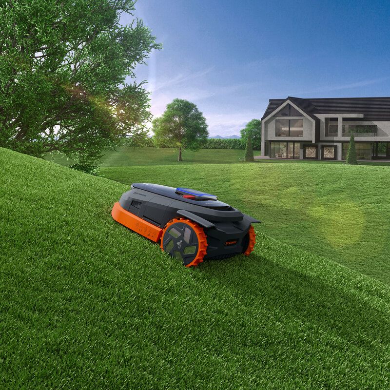 Segway Navimow X390E Mähroboter mit RTK-System, VSLAM-Technologie und Smart Home Integration
