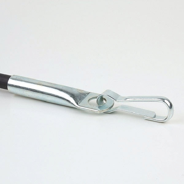Seilbefestigung mit Haken 6 mm