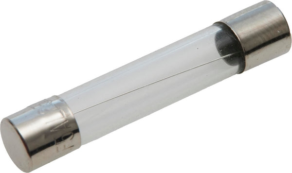 Sicherung, Glas, 5A, Transparent, 32mm