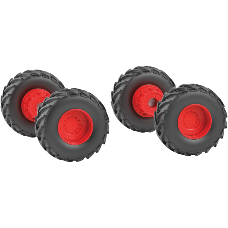 Doppelräder für Claas Xerion 5000 Trac – Siku Zubehör 1:32