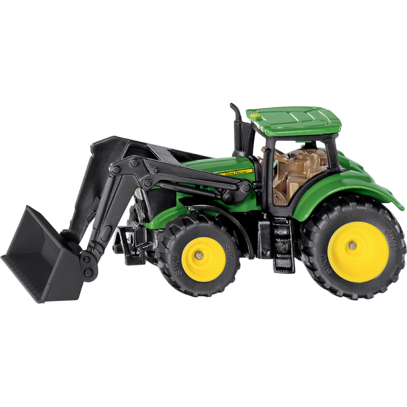 John Deere Mini-Traktor mit Frontlader – Siku 1:87