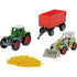 Siku Landwirtschafts-Set mit Traktor und Teleskoplader im Maßstab 1:32