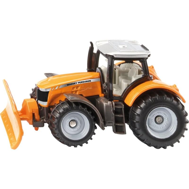 Massey Ferguson Traktor mit Schneepflug – Siku 1:87