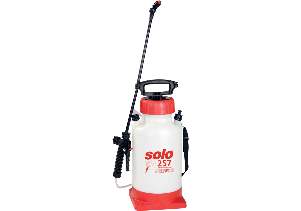 Solo Druckspritze 257 Pro 7 L mit verstellbarer Düse und ergonomischem Tragegriff
