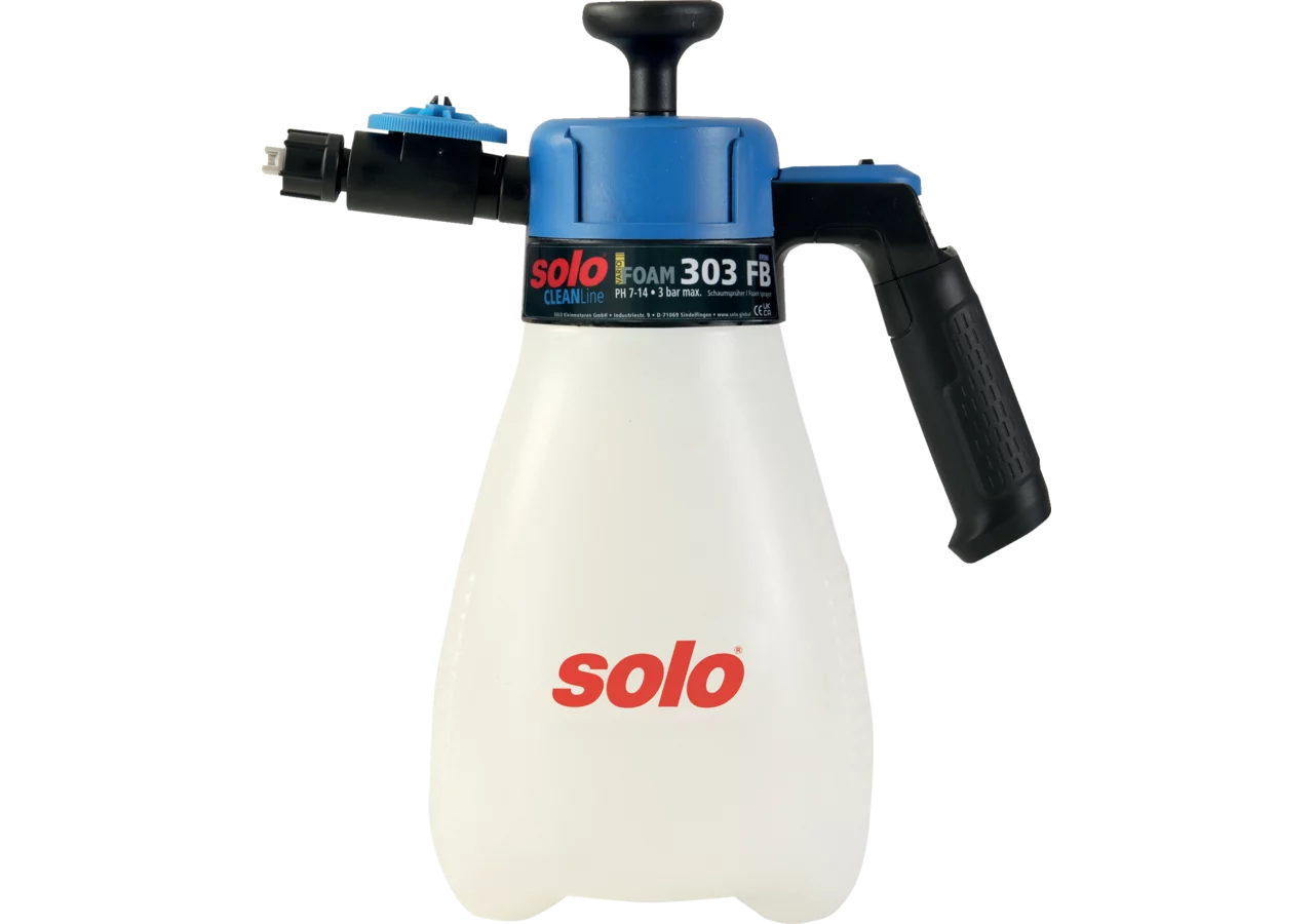 Solo Druckspritze 303 FB Foamer 1,25 L Schaumsprüher für alkalische Reinigungs- und Pflegemittel
