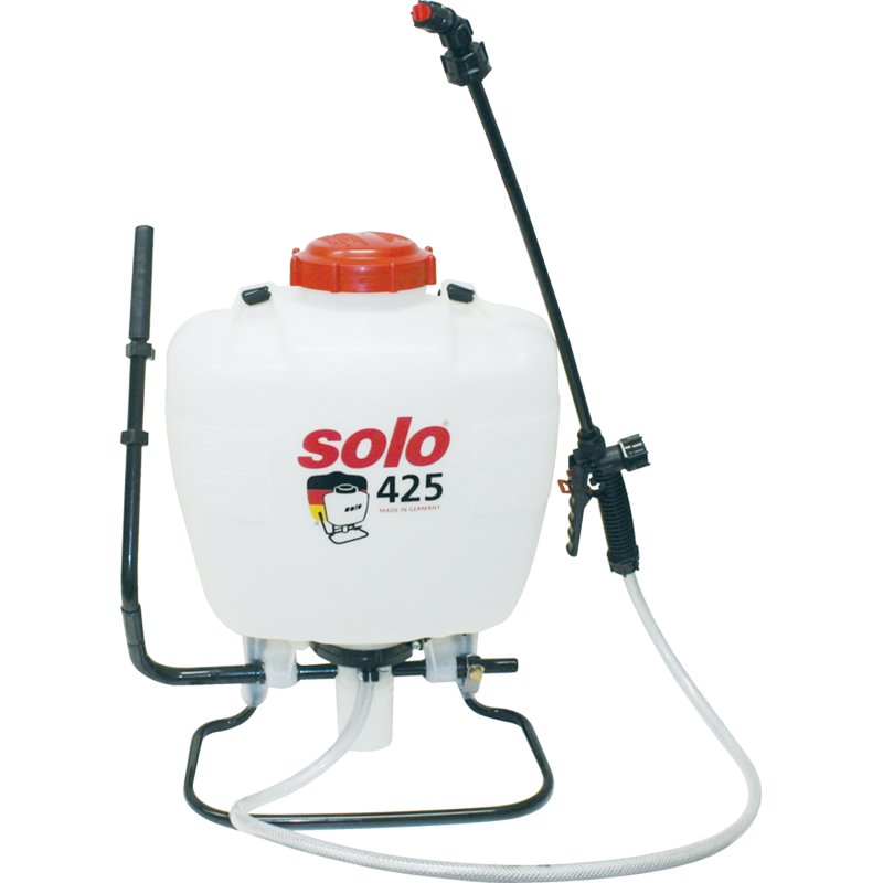 Solo Rückenspritze 425 Comfort 15 L mit verstellbarer Düse und gepolstertem Tragesystem
