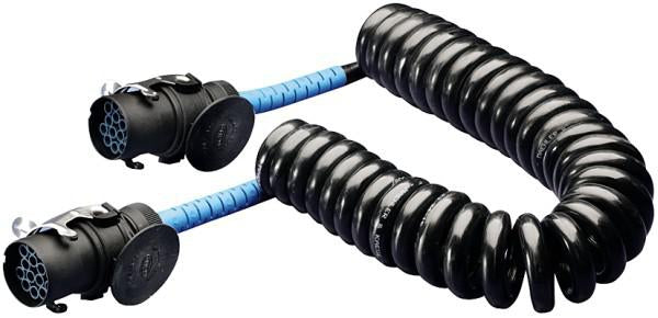 Spiralkabel 15-polig Stecker/Stecker Hella