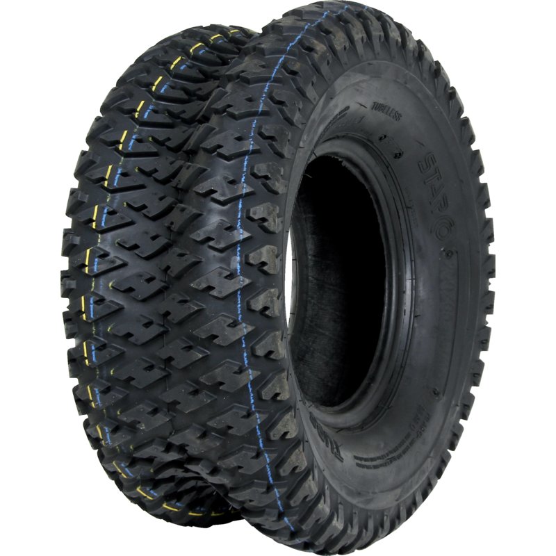 Starco Gummireifen 200/65-8 Turf Grip Pro schlauchlos 4PR für Rasentraktoren und Aufsitzmäher
