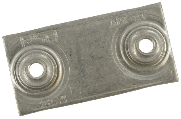 Stauff Schweißplatte einfach V2A GR.4
