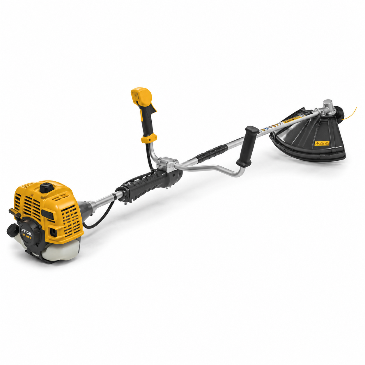 STIGA BC 545 B Benzin-Freischneider mit Doppelhandgriff und 3-Zahn-Messer
