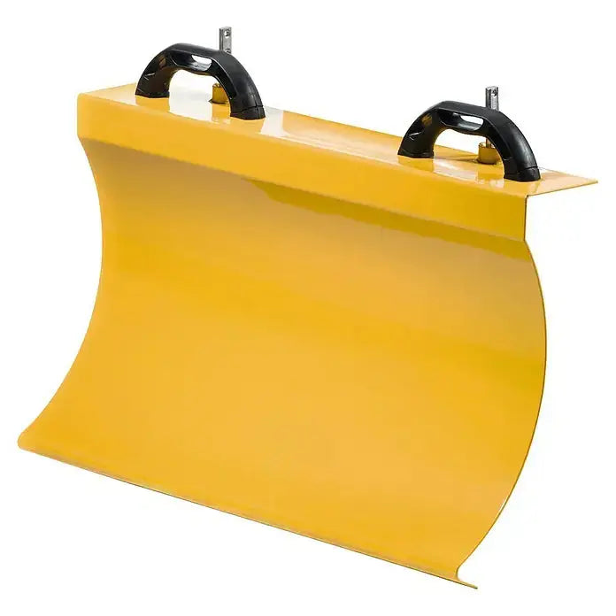 Räumschild für STIGA SWS 600 G Kehrmaschine, 60 cm Arbeitsbreite, gelb