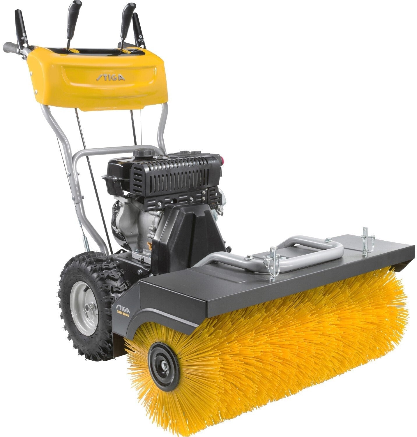 STIGA SWS 800 G Kehrmaschine – 80 cm Arbeitsbreite – Stiga Motor Stiga