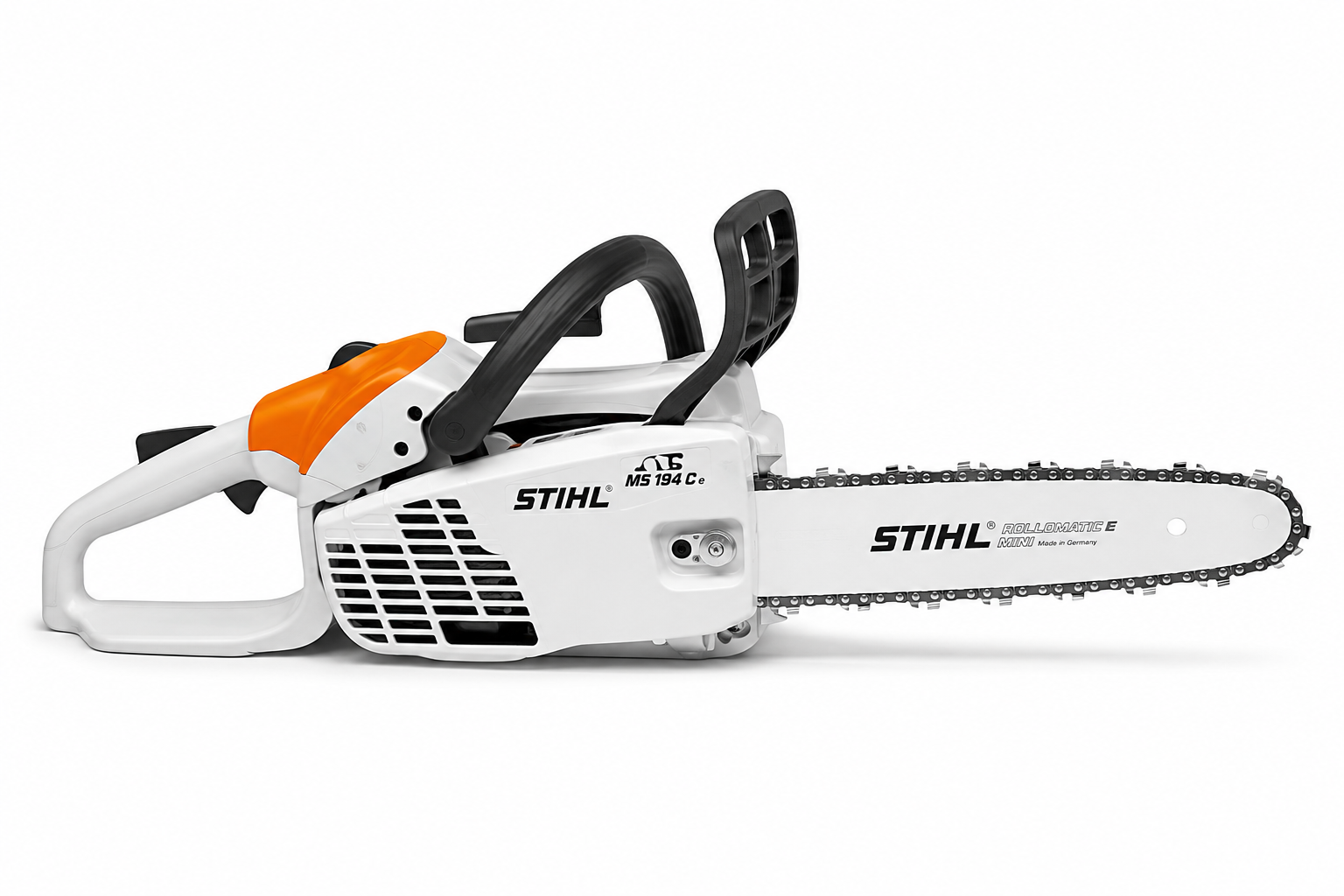 STIHL MS 194 C-E Benzin-Motorsäge mit ErgoStart und 2-MIX-Motor