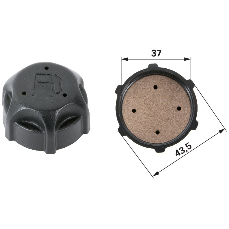 Tankdeckel 497929S für Briggs & Stratton Motoren