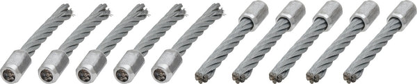 Tielbürger Stahlborsten-Set, 10er-Packung