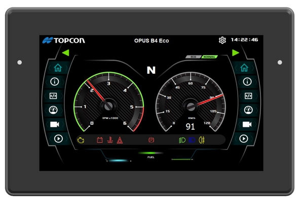 Topcon HMI-Anzeige 7" ECO Touch ISO-M