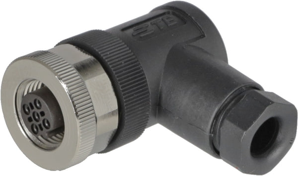Tyco Stecker 5 P. Buchse M12 Code-B, 90 Grad
