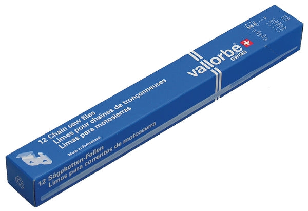Vallorbe 12x Rundfeile 4,8mm 3/16"