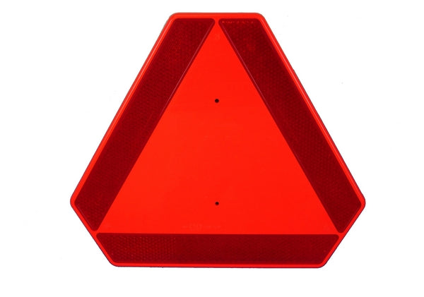 Vignal Dreieckiges Warnschild Kunststoff rot