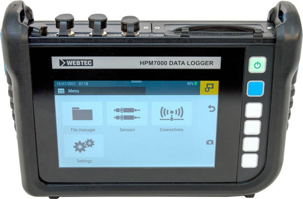 Webtec Datenlogger Hydraulik HPM7000 CAN/analog