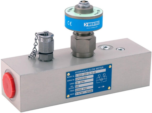 Webtec Turbinen-Durchflussmesser CT60-CAN