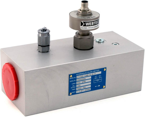 Webtec Turbinen-Durchflussmesser CT750-CAN