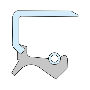 Wellendichtung, 72 x 105 x 13mm