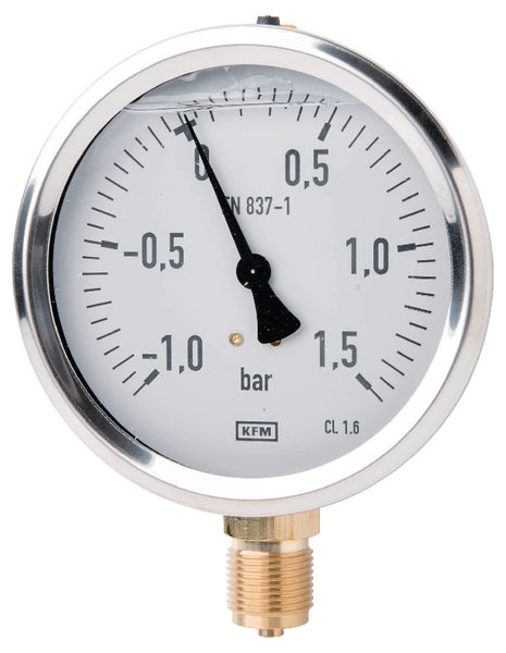 WIKA Manometer 100 mm Glyc.