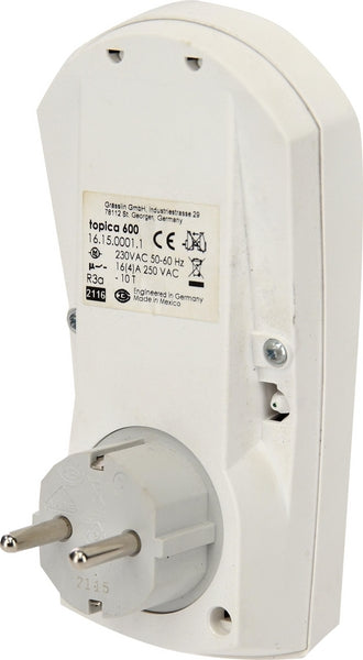 Zeitschaltuhr dig. 600 7x24h
