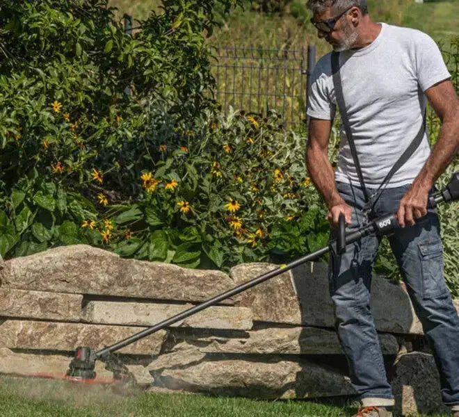 Kress 60V Akku Trimmer KIT KG160E.9 38 cm inkl. Akku und Ladegerät