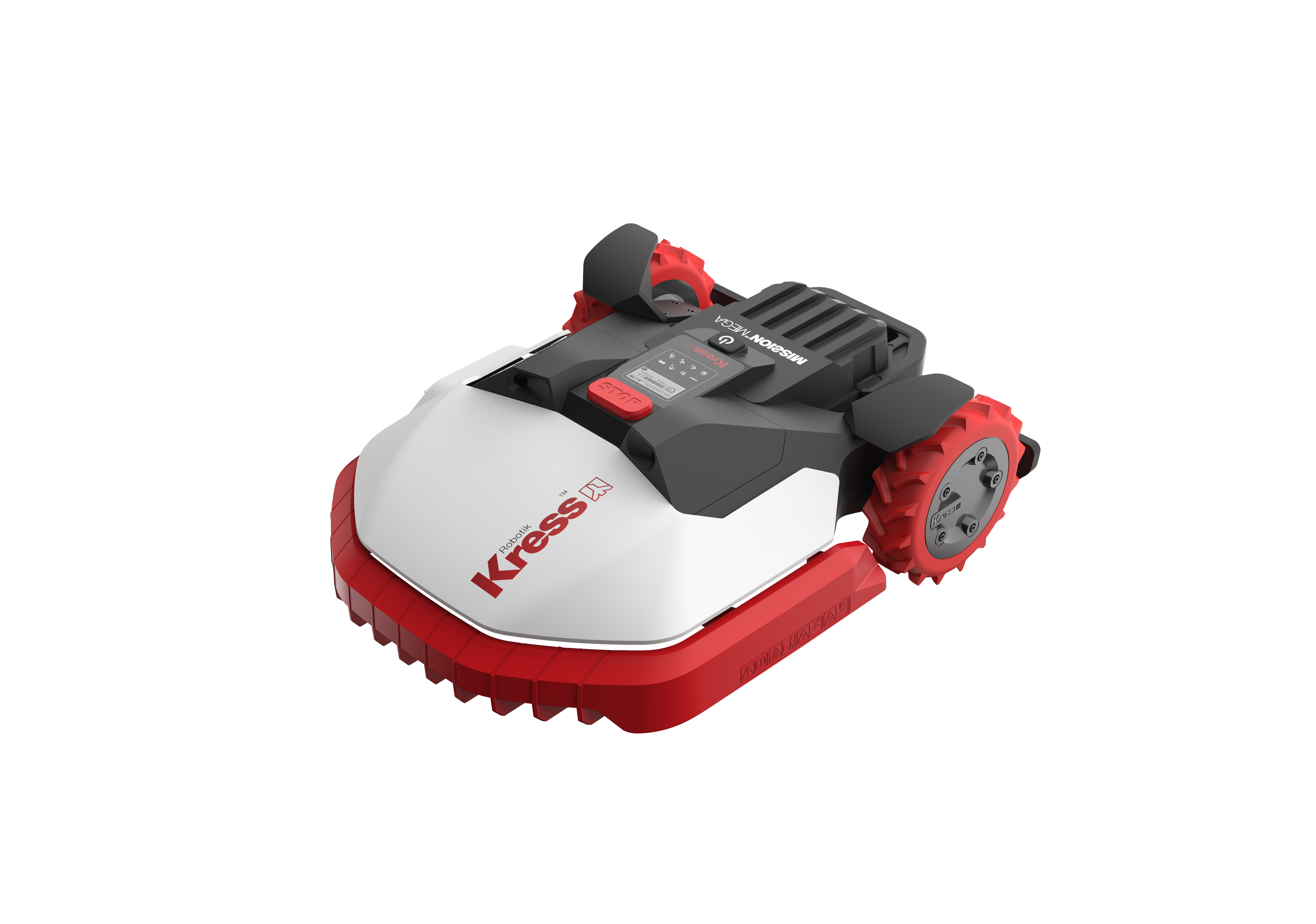Kress Mission Mega KR136E Kabelgebundener Mähroboter – Für Rasenflächen bis 6.500 m²